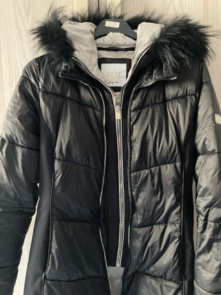 YES-ZEE Parka Donna Nera
