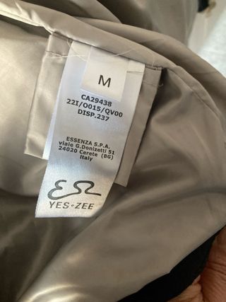 YES-ZEE Parka Donna Nera