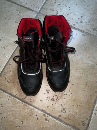 Scarpe antinfortunistiche alte Cofra nere