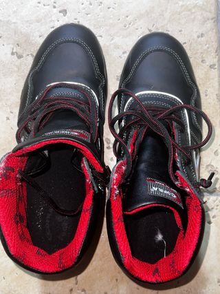 Scarpe antinfortunistiche alte Cofra nere