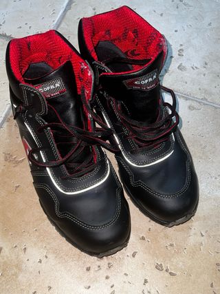 Scarpe antinfortunistiche alte Cofra nere