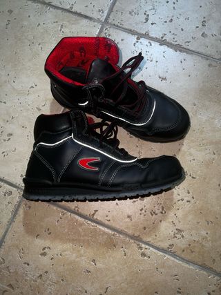 Scarpe antinfortunistiche alte Cofra nere