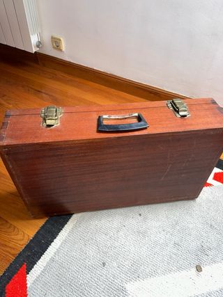 Maletín clásico madera