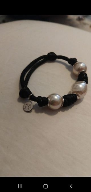Pulsera Majorica Perlas Negras