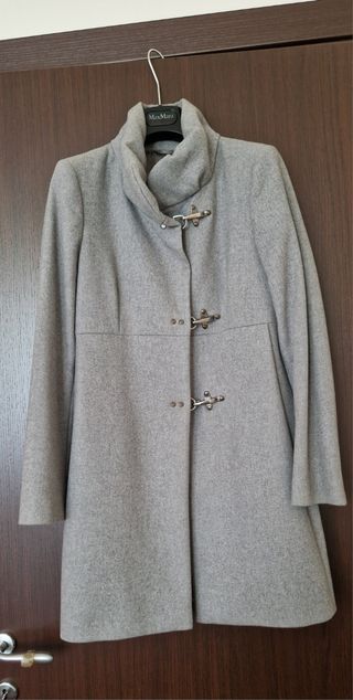 Fay cappotto Romantic Coat lana grigio