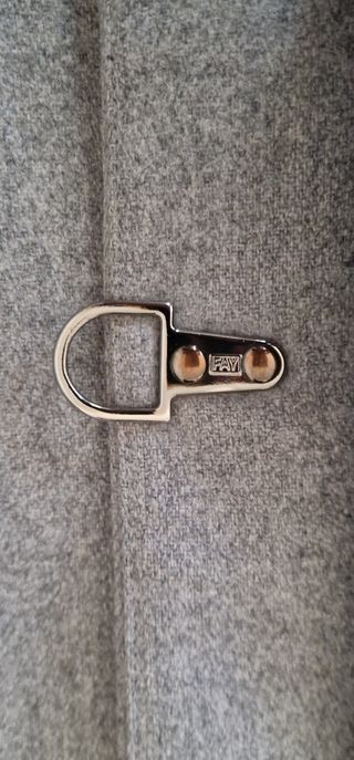 Fay cappotto Romantic Coat lana grigio