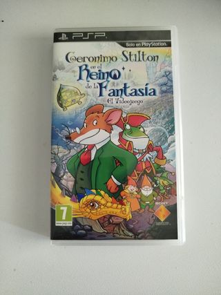 Videojuego PSP Gerónimo Stilton: Reino de la Fanta