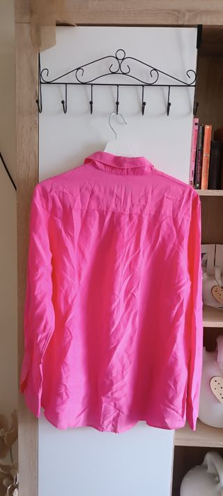Camisa Gant Mujer Talla 44 Rosa