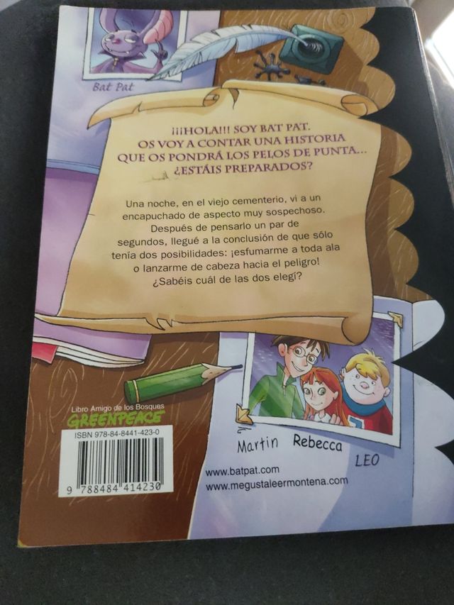 El tesoro del cementerio (Serie Bat Pat 1) (Spa...