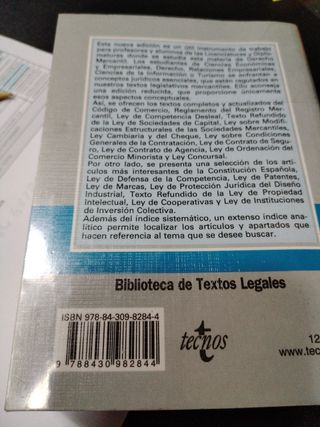 Legislación mercantil básica