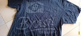 T-shirt SKY blu con stampa