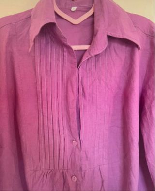 Blusa violeta talla M