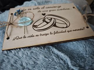 Tarjeta dinero boda regalo