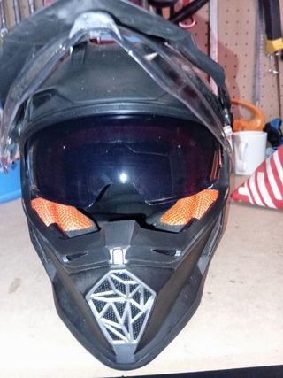Casco Offroad LS2 Negro