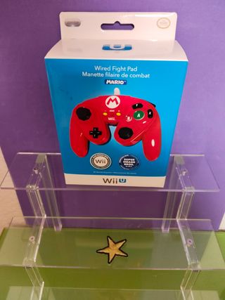 Mando Wii U PDP Wired Fight Pad Mario (Nuevo)