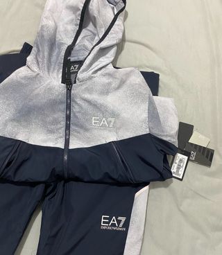 Chándal Emporio Armani Azul y Gris