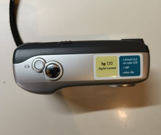 Macchina fotografica vintage HP Photosmart 120