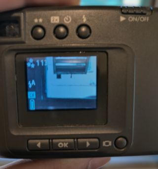 Macchina fotografica vintage HP Photosmart 120