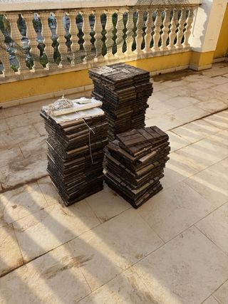 Baldosas de madera para exterior