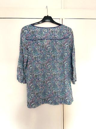 Blusa Massimo Dutti Estampada Floral 