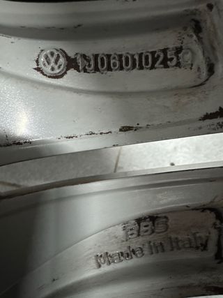 Llantas de aluminio BBS para Golf IV