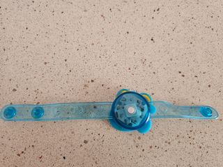 Pulsera infantil con abeja y luz