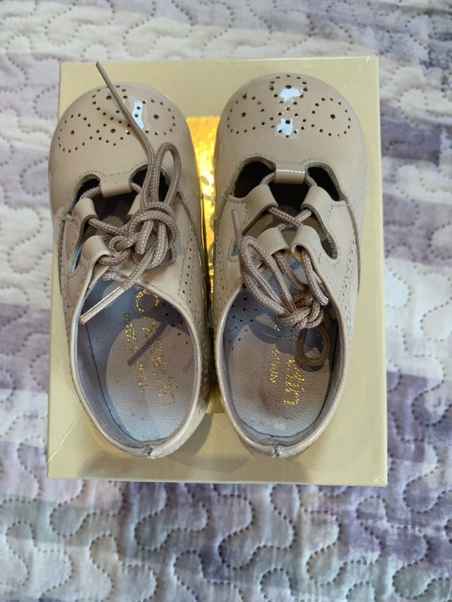 Zapatos Chupetín Unisex Beige