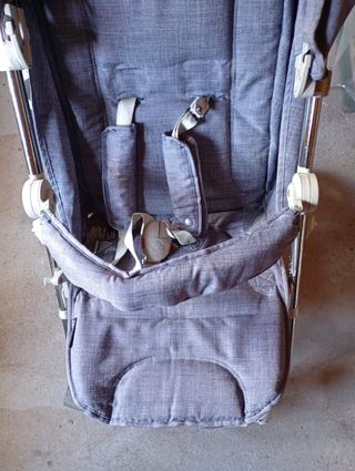 Silla de paseo gris
