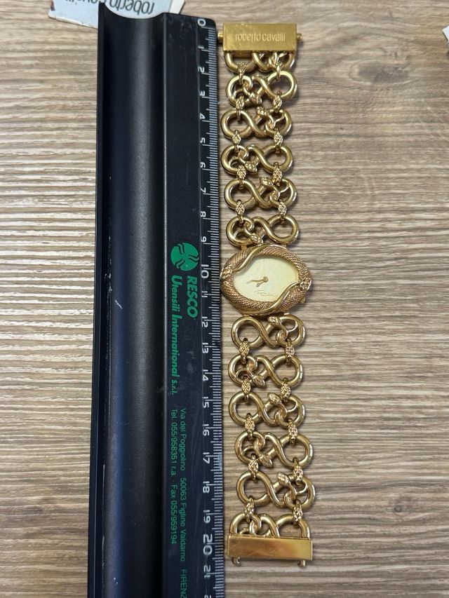 Orologio Roberto Cavalli donna oro