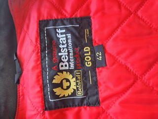 Chaqueta de mujer de Belstaff Gold Talla 42 Negra 
