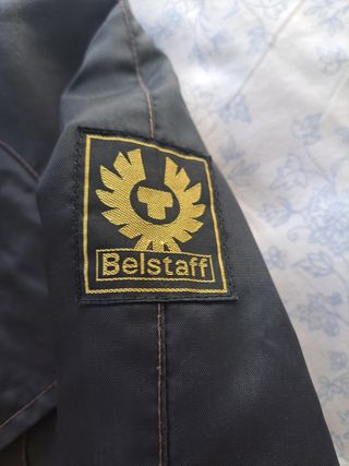 Chaqueta de mujer de Belstaff Gold Talla 42 Negra 