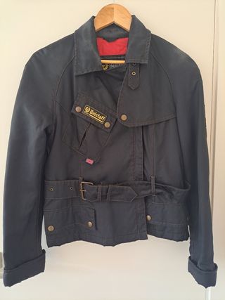 Chaqueta de mujer de Belstaff Gold Talla 42 Negra 