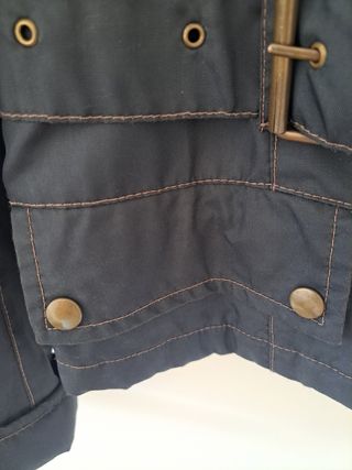 Chaqueta de mujer de Belstaff Gold Talla 42 Negra 