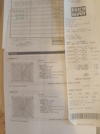 Ventana PVC Doble Acristalamiento