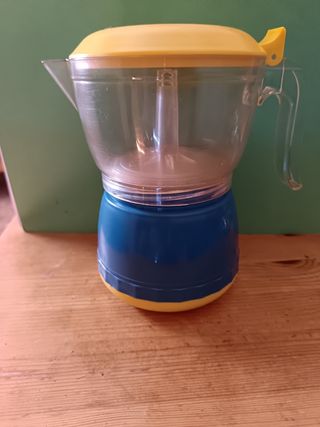 Cafetera Microondas Plástico Amarillo/Azul