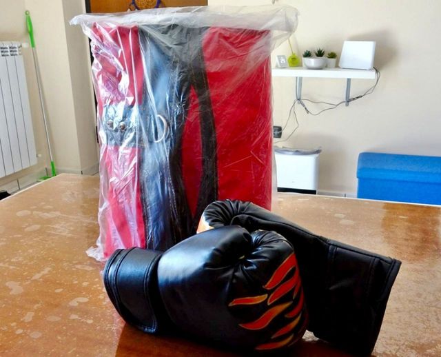 Kit Sacco Boxe 7-1 Bambini