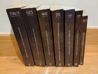 Almudena Grandes lote 7 libros colección Andanzas