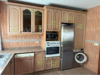 Cocina completa de madera