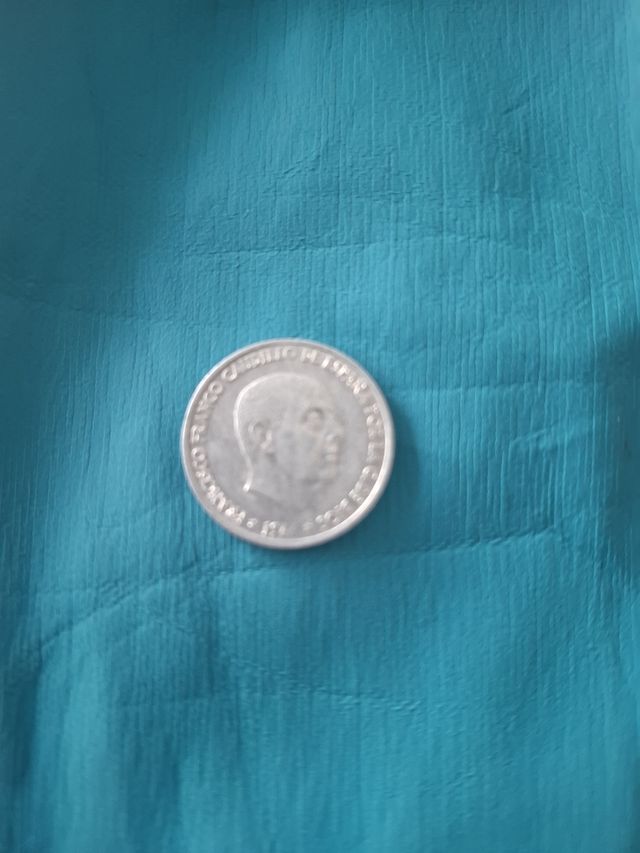 Moneda 50 cts Peseta 1966