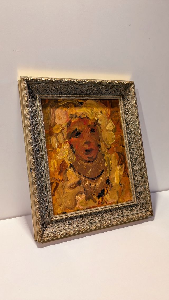 Llopis Beltrá óleo firmado 44x36,9cm original