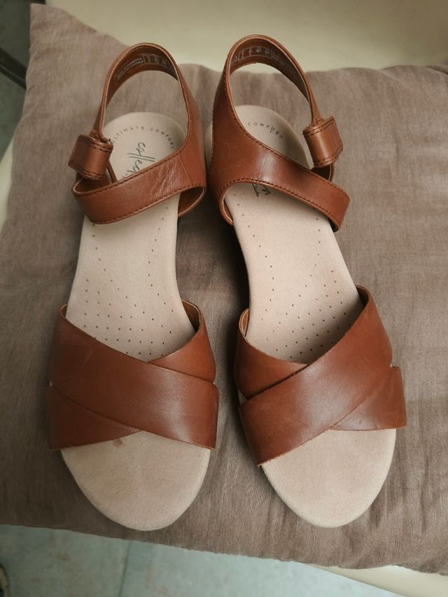 Sandalias Clarks Mujer Talla 40