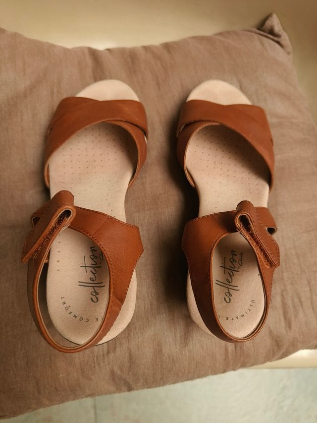 Sandalias Clarks Mujer Talla 40