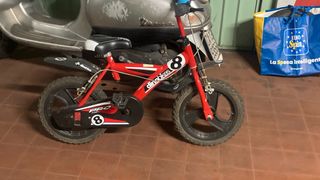 Bicicletta Dinobikes rossa