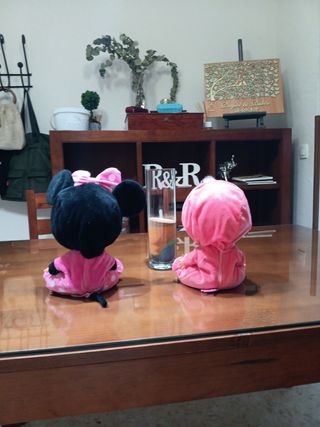 Muñecas Bebé Llorón Minnie y Flamenco