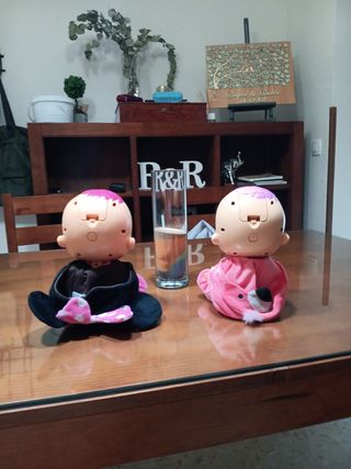 Muñecas Bebé Llorón Minnie y Flamenco