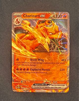 Carta Pokémon Charizard EX 006/165