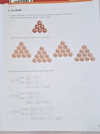 Lote 3 cuadernos Matemáticas 3 Anaya