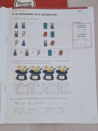 Lote 3 cuadernos Matemáticas 3 Anaya
