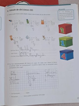 Lote 3 cuadernos Matemáticas 3 Anaya