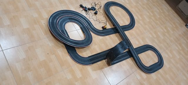 Circuito Scalextric compact. 9.34 metros de pista